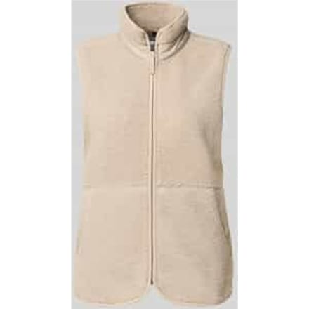 Regular fit bodywarmer met structuurpatroon model 'Siv'
