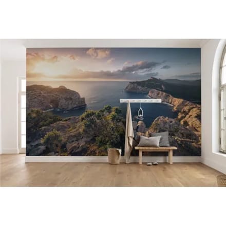Fotobehang Mediterranes Spektakel - Meerkleurig - 2,80m X 450cm