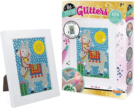 Buki glitter lama knutselset - creatieve steentjes mozaïek.