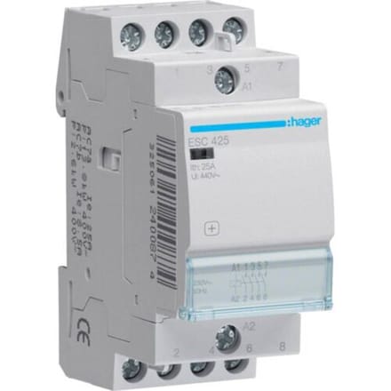 Hager ESC425 Installatiezekeringautomaat 4x NO 400 V Piece 1 stuk(s)