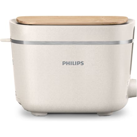 Philips Home Eco Conscious Edition 5000er Serie HD2640/10 Broodrooster Zijdewit, Mat