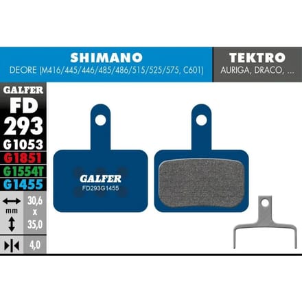 Remblok Galfer Shimano Deore (B03S)