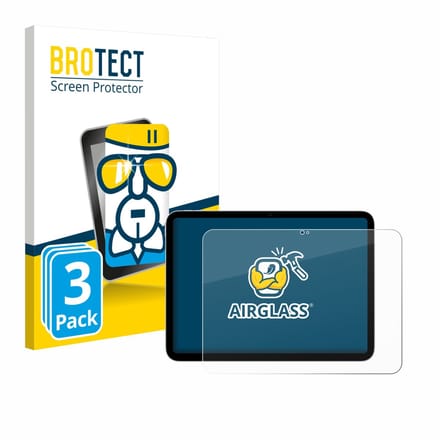 Screenprotector 3 Stuks voor Apple iPad A16 11" 2025 (11. Gen.) Beschermglas transparant