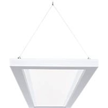 LED pendelarmatuur Dotlux OFFICE, vermogen 54 W, 5670 lm, 3000-5500 K, 3-traps dimbaar, signaalwit RAL 9003