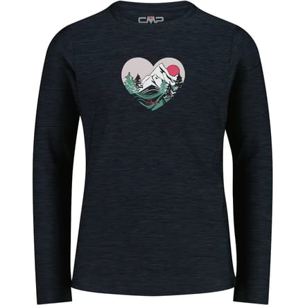 Meisjes-T-shirt met lange mouwen CMP
