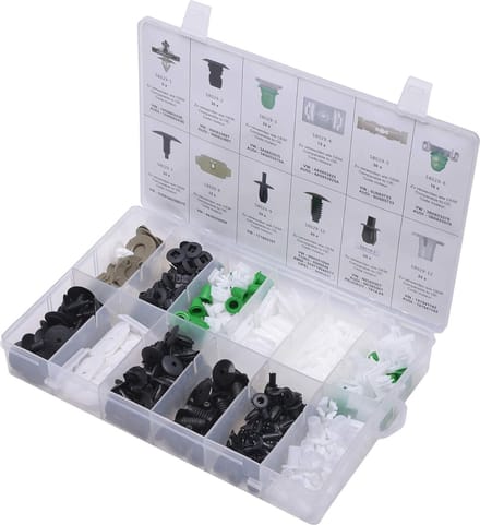 SW-Stahl S8029 bevestigingsclip assortiment 255 stuks