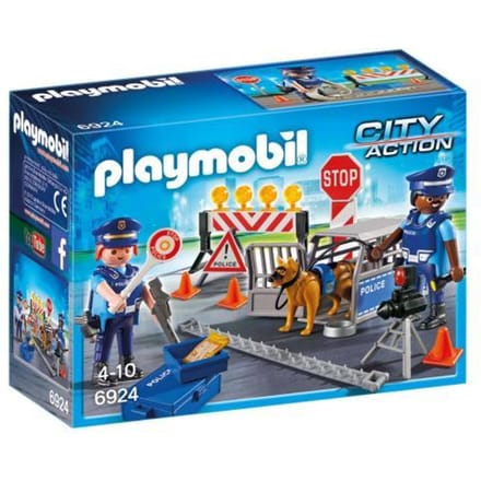 Playmobil City Action Politie Wegversperring - 6924