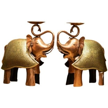 Beeldjes Signes Grimalt Olifant Kaarsenhouder