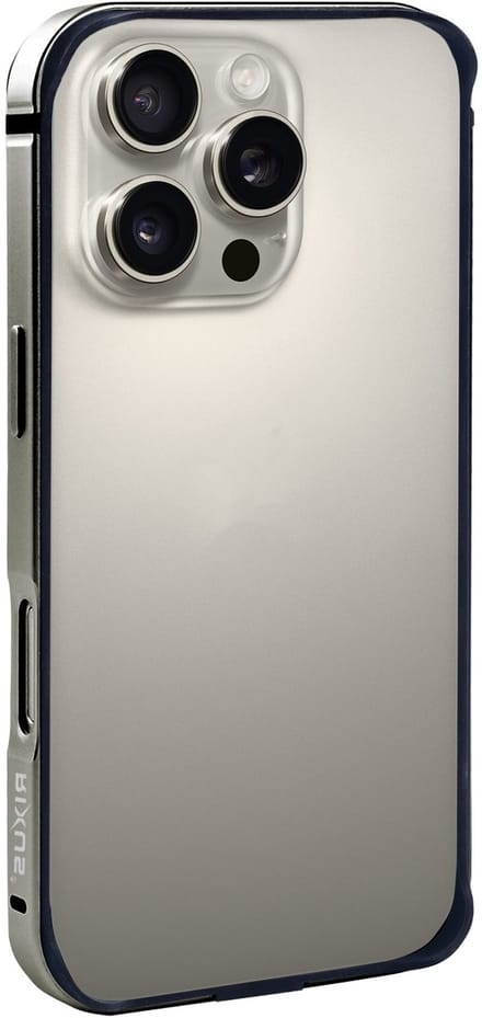 Rixus Crash Guard Case For Apple iPhone 16 Pro Natural Titanium
