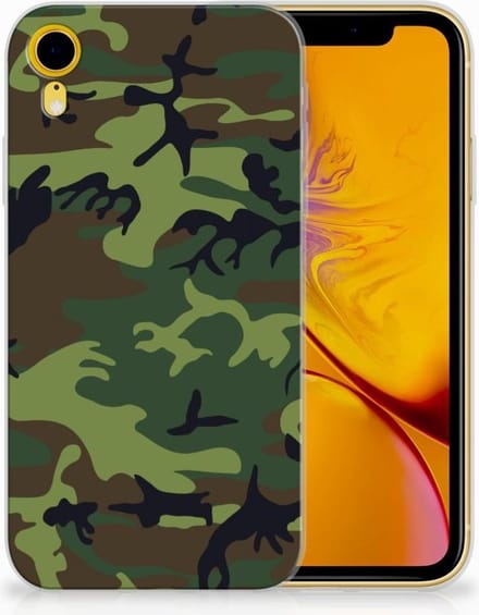 Apple iPhone Xr TPU bumper Army Dark