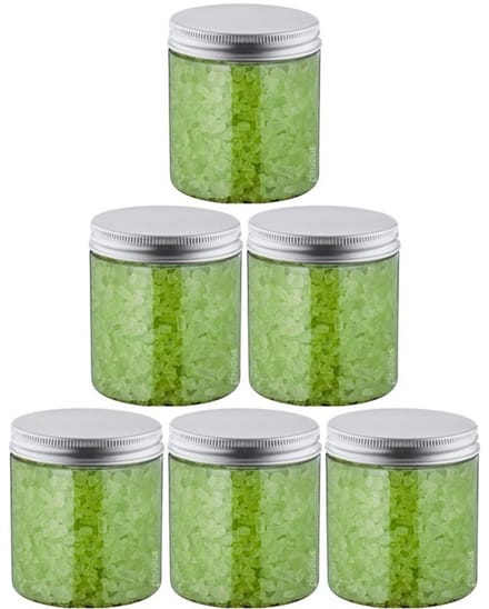 Claudius Badzout Eucalyptus - 300 gram - Pot met aluminium deksel - set van 6 stuks