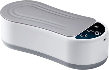 Ultrasone Reiniger - Sieraden Schoonmaker - Objecten Reinigen - Stille Werking - 300 ml - Wit