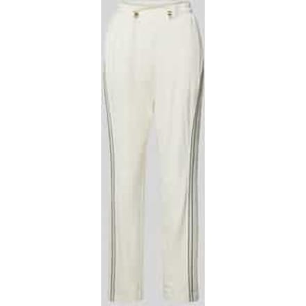 Regular fit sweatpants met galonstrepen