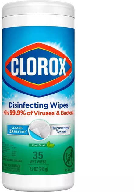 Clorox Schoonmaakdoekjes Fresh Scent x 35 - Schoonmaakdoekjes - Geur, 35 stuks