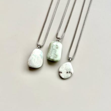 Gemstone ketting Larimar