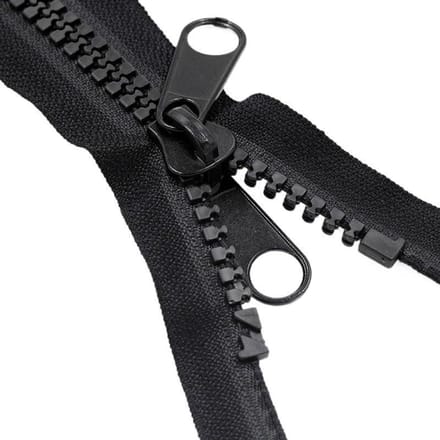 Ritssluiting 3 stuks 4 meter 10# Hars Ritsen Open Enkel/Dubbele Sliders Rits voor DIY Naaien Accessoires (A, 90 cm)