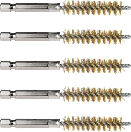 SW-Stahl 62330L-M11 messing borstels 11mm 5-delig