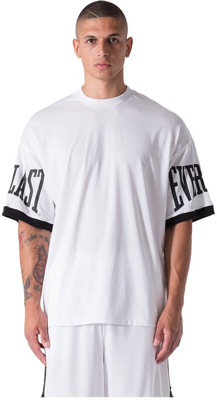 Everlast Mesh Stretch T-shirt Met Korte Mouwen Wit L Man