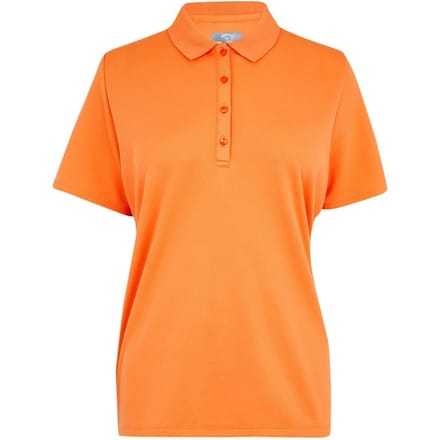Callaway Dames/Dames Swing Tech Regular Poloshirt met korte mouwen (Nectarine)