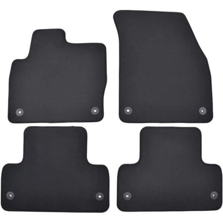 Tapis De Sol De Qualité Supérieure Pour Land Rover Range Rover Evoque depuis 2011-2018, Ajustement précis, Base Antidérapante