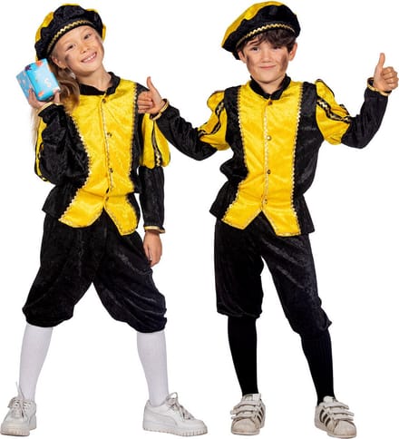 Pietenpak - Geel-Zwart - Kinderen