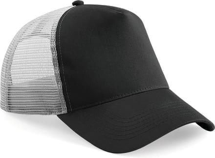 2 pack Beechfield Snapback Trucker Zwart
