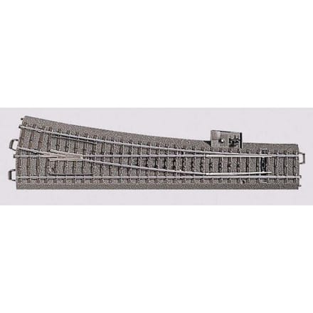 H0 Märklin C-rails (met ballastbed) 24712 Wissel, Slank, Rechts 236.1 mm 1 stuk(s)