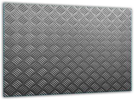 TMK ArtDeko - Gehard Glazen Snijplank - 30x22 cm - Grijs