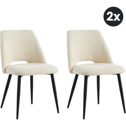 Multifurn 2x eetkamerstoel monta (set van 2)