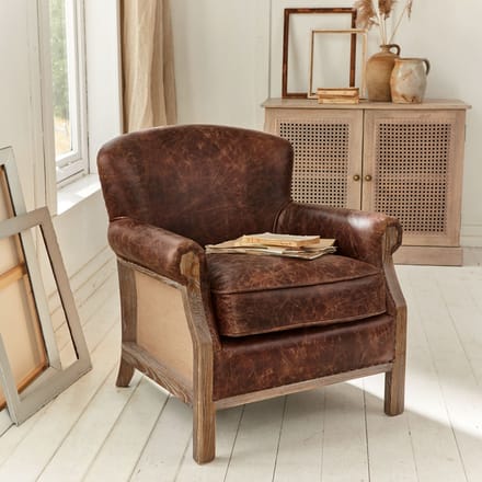 LOBERON Fauteuil Banbury bruin