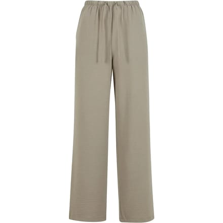 Urban Classics - Structured Wijde broek - L - Olijfgroen