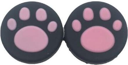 KELERINO. Thumb Grip geschikt voor Nintendo Switch - 2 stuks - Cat - Roze