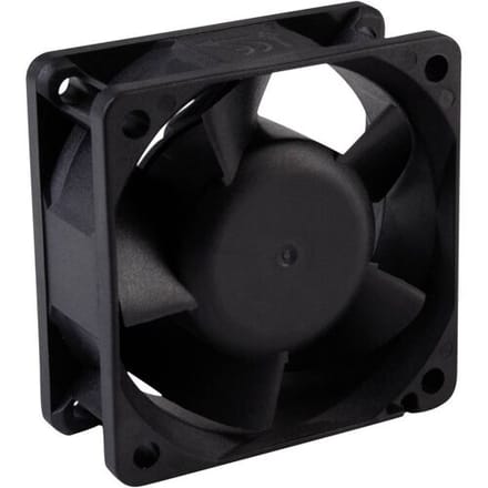 Wallair 20 100 308 Axiaalventilator 24 V/DC 36 m³/h (l x b x h) 60 x 60 x 25 mm