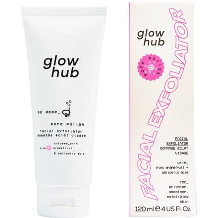 Glow Hub Exfoliators & Masks Pore Polish Facial Exfoliator Scrub