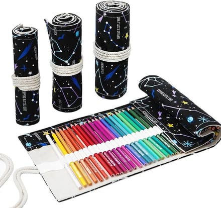 Dailygoods- Etui 72-gaats - Canvas - Lichtgewicht - Wasbaar