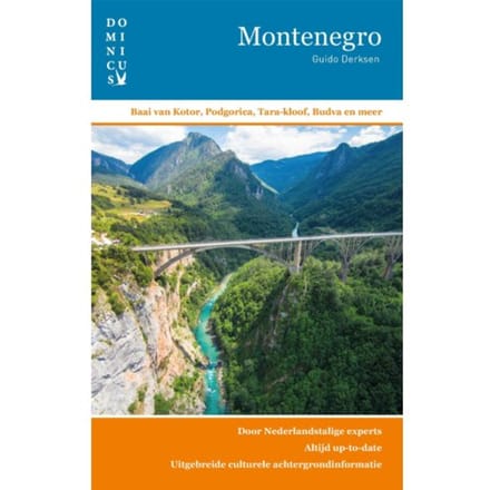 Montenegro - Dominicus Reisgids - Guido Derksen