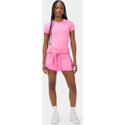 Sweaty Betty Athlete Seamless Workout T-Shirt ROZE - Maat S