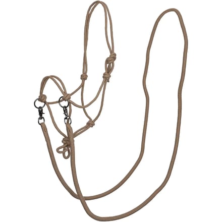 Imperial Riding - Rope Halter IRHAmbient - Touwhalster - Cappuccino - Maat Cob