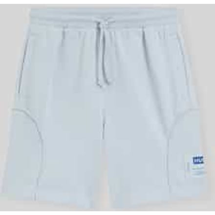 regular fit sweatshorts van katoenmix model 'NURAZORT'