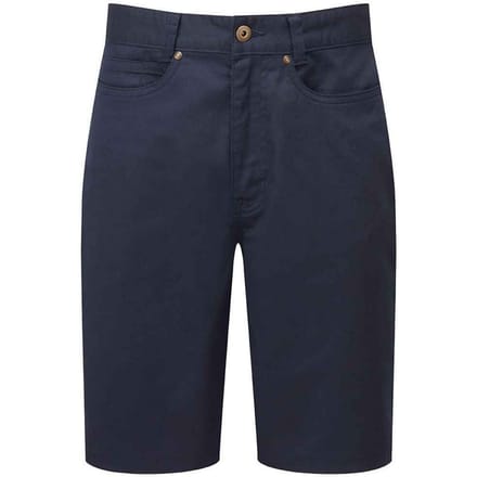 Premier Heren Performance Chino Casual Shorts (Marine)