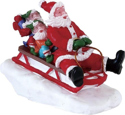 Lemax - Sledding With Santa