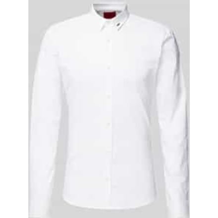 Vrijetijdsoverhemd met labeldetail, model 'Ero'