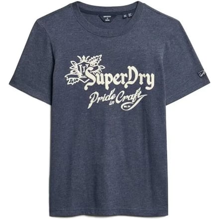 Dames-T-shirt Superdry Pride In Craft