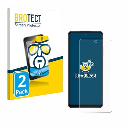 BROTECT - Screenprotector voor Oppo A5x - Folie Beschermfolie transparant 2 Stuks