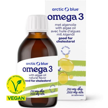 Arctic Blue Omega-3 met Algenolie en Lijnzaadolie 150 Olie