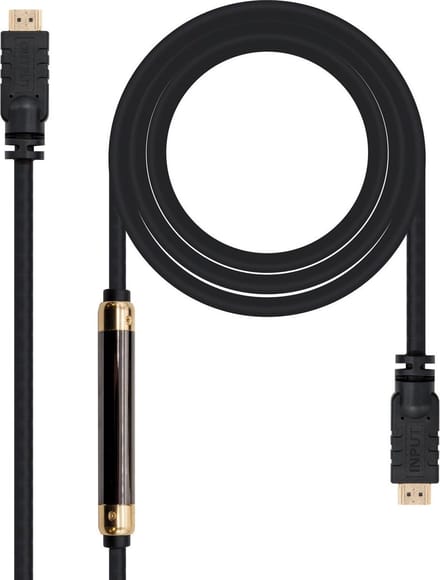 HDMI-Kabel met Ethernet NANOCABLE 10.15.1825 25 m v1.4 Man op Man