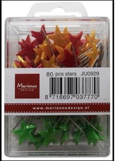 Marianne Design - Pins - Stars - JU0929