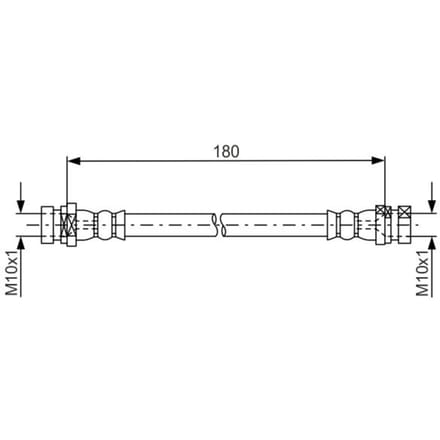 Remleiding BOSCH 1 987 481 681