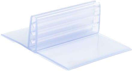7,5cm - Transparante PVC Houder / Standaard / Gripper Voet - Type: V4