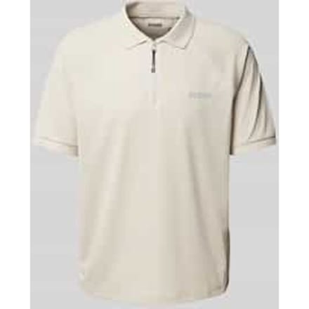 Regular fit poloshirt met ritssluiting, model 'JAISS'